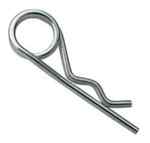 Zawleczka rolnicza podwójna, ocynk galwaniczny