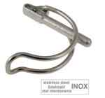 Przetyczka rolnicza INOX do rur, stal kwasoodporna A4