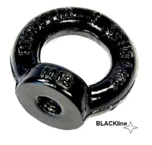 Nakrętka z uchem DIN 580 czarna black line 2.jpg