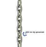 Łańcuch techniczny DIN 766, ocynk ogniowy