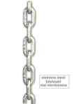 Łańcuch techniczny DIN 766 INOX, stal nierdzewna
