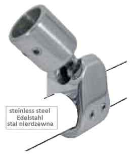 4071-8819 Końcówka rury INOX zakończenie poręczy, relingu, przegubowa, kulowa, montaż na rurze 1.jpg