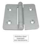 Zawias INOX A4, nierdzewny, kwasoodporny