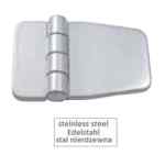 Zawias INOX A4, maskowany, kryty, nierdzewny, kwasoodporny, osłona wsuwana