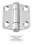 Zawias INOX A4, z automatycznym trzymaniem, nierdzewny, kwasoodporny