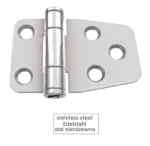 Zawias INOX A4, z automatycznym trzymaniem, nierdzewny, kwasoodporny