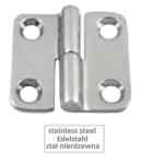 Zawias INOX A4, dzielony rozłączny, nierdzewny, kwasoodporny