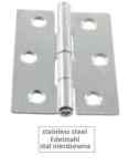Zawias INOX, nierdzewny