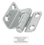 Zawias INOX, łamany, nierdzewny