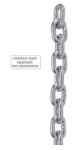 Łańcuch krótkoogniwowy Ø 10 mm, 5 ton, INOX A4, podobny do ISO 4565, stal nierdzewna kwasoodporna