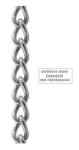 Łańcuch skręcany, INOX, stal nierdzewna