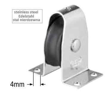 4071-8146-16 Bloczek do liny INOX stojący z łożyskiem ślizgowym.jpg
