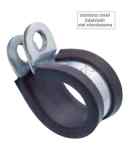 Obejma INOX DIN 3016 z wkładką gumową EPDM