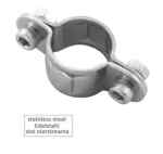 Obejma rury fi 25, INOX