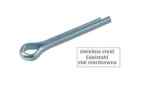 Zawleczka prosta INOX ISO 1234 /PN 82001 A2-AISI304