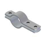 Obejma do rur DIN 3567 B, stal S235JR surowa