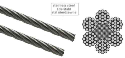 Lina 6x19 do zgarniaczy obornika INOX stal nierdzewna 1.jpg