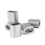Zacisk aluminiowy, tuleja zaciskowa EN 13411-3, aluminium